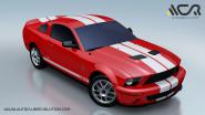 Ford Mustang Shelby GT500 (2006) 3-4-TOP-FRONT-RENDER